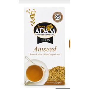 Adam Aniseed herbal tea for stomach ulcer / blood sugar level