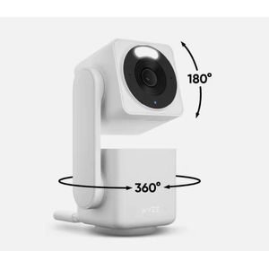 Wyze Cam Pan v4 Smart CCTV Security Camera - 4K - Indoor and Outdoor