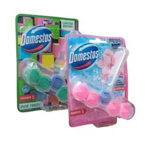 Domestos Magnolia and pine Fresh Toilet Hanger Rim Block