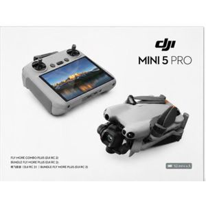 Advanced DJI Mini 5 Pro Fly More Combo Plus Drone With DJI RC 2 Smart Controller & 4K Camera 