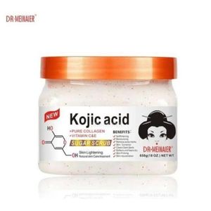 Dr Meinaier kojic Acid + pure collagen vitamin C sugar scrub 