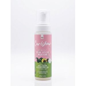 Ors Olive oil Curlshow Curl Style Mousse – Alcohol-Free with Collagen & Avocado Oil, Hydrating &Volumizing Hair Styling Mousse (207ml)
