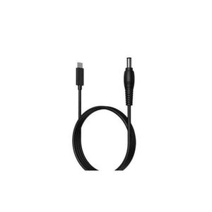 Type-C to DC 12V-20V PD Fast Charging Cable for WiFi Routers – Power Delivery Adapter Lead for Modems, Projectors & CCTV – Built-in PD Smart Chip – Black