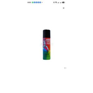 ABRO ABRO. Aerosol Spray Paint -Black