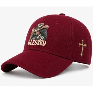Exclusive Design Face Cap: Wine 