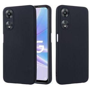 Oppo A78 Luxury Matte Design Silicone Protective Back Case