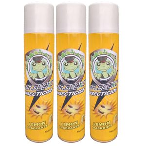 3pcs of Mr Gecko Lemon Fragrance Insecticide