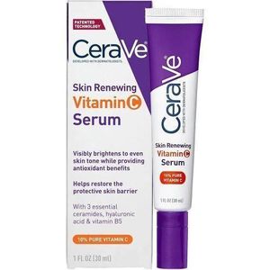Cerave Skin Renewing Face Serum with Vitamin C and Hyaluronic Acid