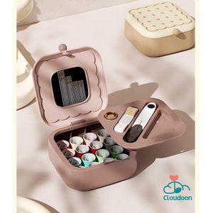 Cloudoon Cookie Sewing Kit Magnetic Needle Box Portable All-in-One Set
