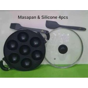 Sokany 4 pieces  7 holes Non Stick Cupcake Pan