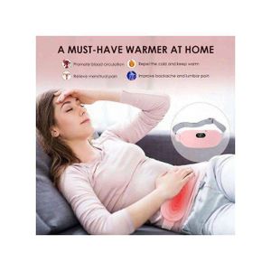 Rechargeable USB Period Cramps Pain Relief Belt Massager