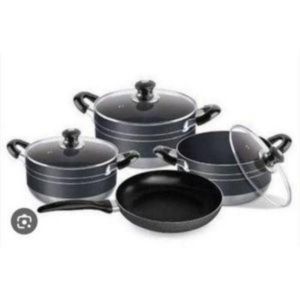 3pcs Non Stick Pot With Frying Pan