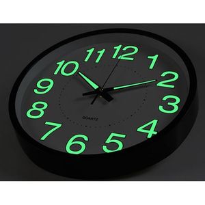 Classy 12Inch 30Cm Glow Dark Quartz Luminous Wall Clock/Home Decoration