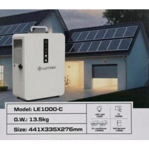 Lutian LE1000-C 960Wh 1200W Portable Power Station Solar Generator LiFePO4 Battery – Home Backup, Camping & NEPA Outage Solution