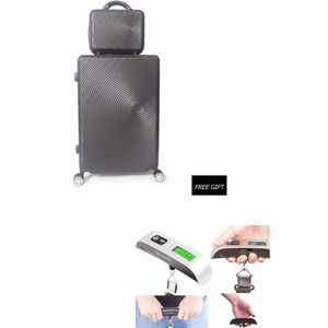 BLACK Bomber Travel Luggage Box And Kit And Free Luggage Scale 