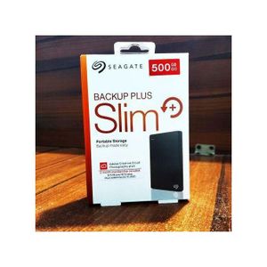 SEAGATE 500GB BackUp Plus Slim Portable Hard Drive