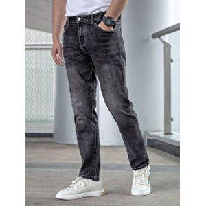 Luxury Pencil Denim Jean For Man-Grey