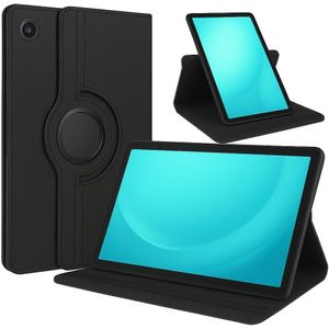 Samsung Galaxy Tab A11 (8.7 Inch) 360 Degree Rotatable Leather Case - Black