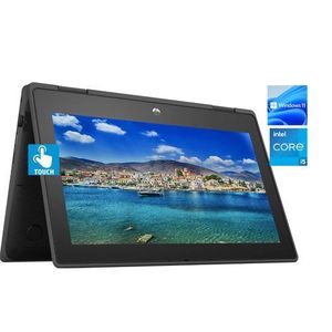 Hp ProBook 11 X360- TOUCH- 512GB SSD/8GB RAM-Intel CORE I5- Windows 11 PRO LAPTOP + 64GB Flash & BAG