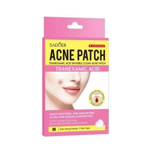 SADOER Acne Patch with Tranexamic Acid Hydrocolloid for Targeted Blemish Care 36 Patches