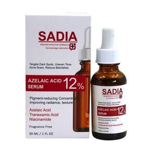 Sadia Azelaic Acid 12% Face Serum 30ml Brightening & Anti-Acne Treatment