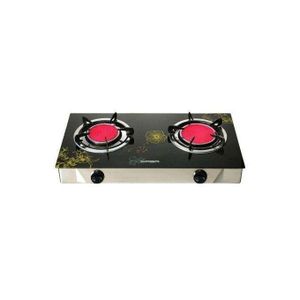 Qasa 2burner Gas Cooker QGC-2BG Infrared