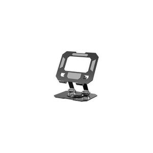 tablet Holder Full Metal Iron Holder Universal Rotate Rotation 360 Degree iPads Tablets Stand With Full Rotation Adjustable Height Strong Anti Slip Base With A Wider Compatibility For All Devices Sizes
