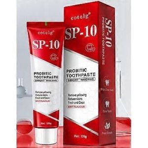Sp-10 Probiotics Brightening & Deep Cleaning Stain Removing Toothpaste 120g