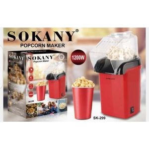 Sokany Portable Popcorn Maker Machine Home Use Hot Air Machine
