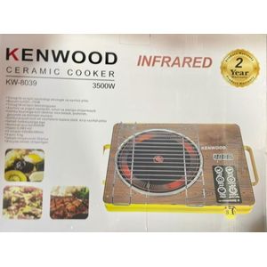 Kenwood.Infrared Grill edition - 3500W Electric Ceramic Cooker - Single Burner Touch Control Hot Plate