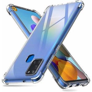 Samsung Galaxy A21s  Case Transparent Back Shockproof Protective Case Cover