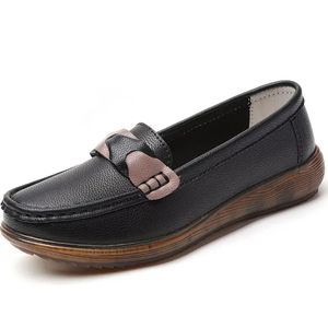Ladies Quality Loafers - Genuine Leather Slip on shoe