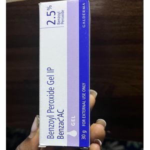 Galderma Benzac AC Benzoyl Peroxide 2.5% Gel -30g