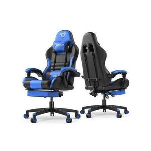 Furgle Pro Series Gaming Chair With Footrest Blue