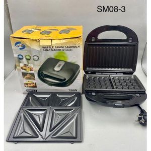 JD SMP 3 In 1 Waffle Maker, Sandwich Maker, Bread Toaster