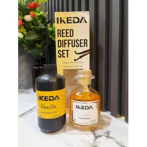 Ikeda  Vanilla Reed Diffuser Set With Refill