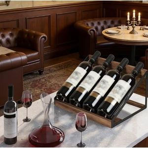 Wooden Wine Bottle Holder