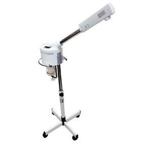 Facial steamer - professional single standing ozone facial steamer on a wheeled base ( mini size ) 
