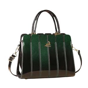Green classy Leather Ladies / Women Shoulder Hand Bag