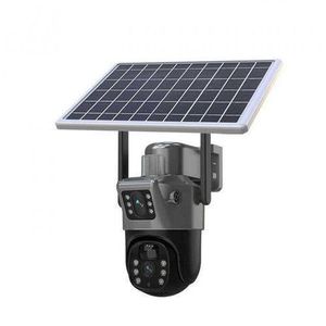 V380 Pro 4G Solar PTZ Security Camera – 8MP 4K Ultra HD, Dual Lens, Night Vision, Motion Detection, IP66 Waterproof