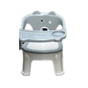 Baby Multipurpose Plastic Chair With Attached Table 