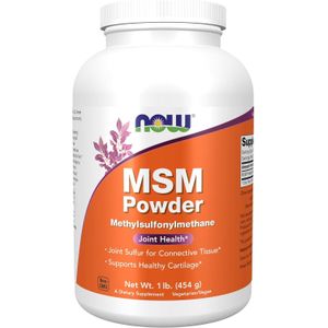 Now Foods MSM (Methylsulfonylmethane) Powder, 454g