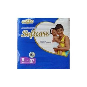 Softcare Baby Diapers  Jumbo  Size 4, 87X1