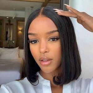 Synthetic wig Awoof Cheap wig Awoof Fashion,Bob Wig Short Straight Hair With Closure Natural Black 14inch Wig Short Straight Hair With Closure Natural Black 14inch