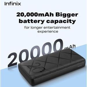 Infinix X-Power 20 GO 20000mAh 15W Fast Charging Power-Bank with Type-C In-put And Out-put