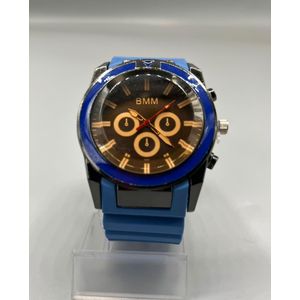 BMM Men's  Analog Wrist Watch – Blue 