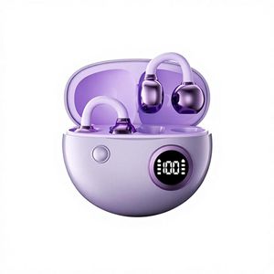Open Ear Earpod, Clip On Ear Bone Conduction Earbuds