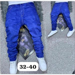 Straight Stock Deep Blue Quality Jean For Men