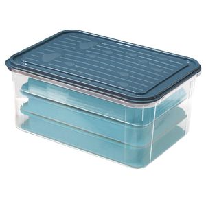 1pc Ice Cube Tray, Silicone Ice Maker With Lid, Portable Plastic 2 Layers  54 Grids Ice Cube Tray, Large Capacity Freezer Storage Container For  Whiskey, Cocktail, Beverages