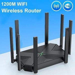 High Quality 1200Mbps Home WiFi Router Far Range Extender with VPN Function Signal Ampli*ier Wireless Bo*ster WAN LAN Port - 1200M Wifi Router Wifi Far Range Extender Router Wi-Fi Signal Ampli*ier